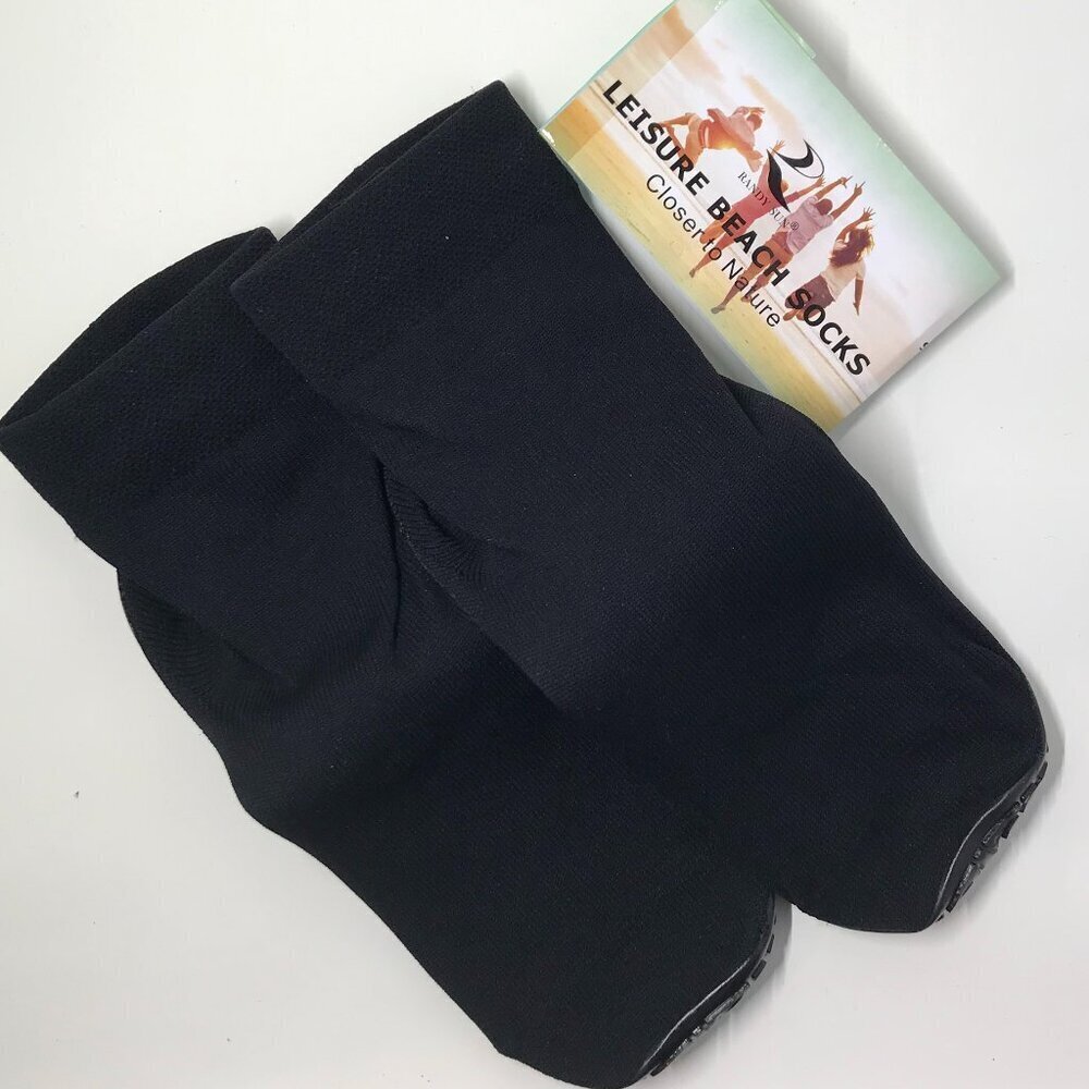 NEW Randy Sun water or beach shoes Size 23 4.5-6 in Women's shoes.  All black